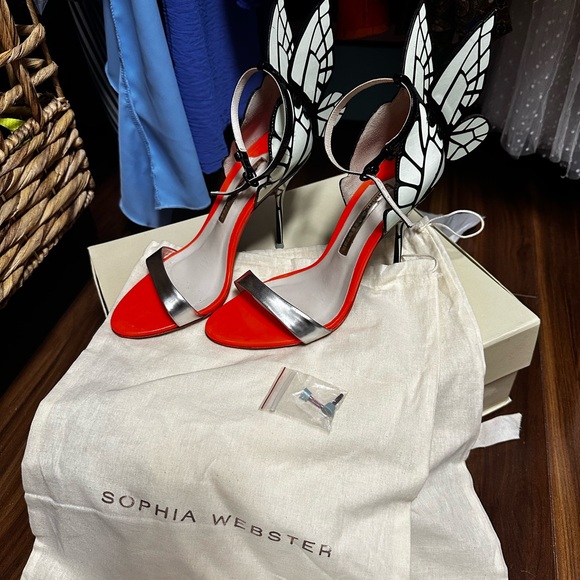 Sophia Webster Chiara Butterfly 🦋 heels size 37 - Picture 11 of 12
